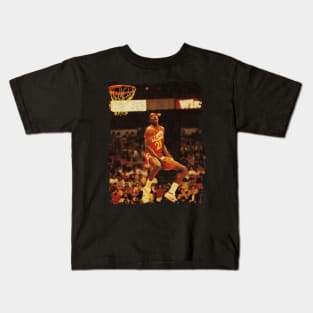 Dominique Wilkins Also Known As in The 1988 NBA Slam Dunk Contest Kids T-Shirt